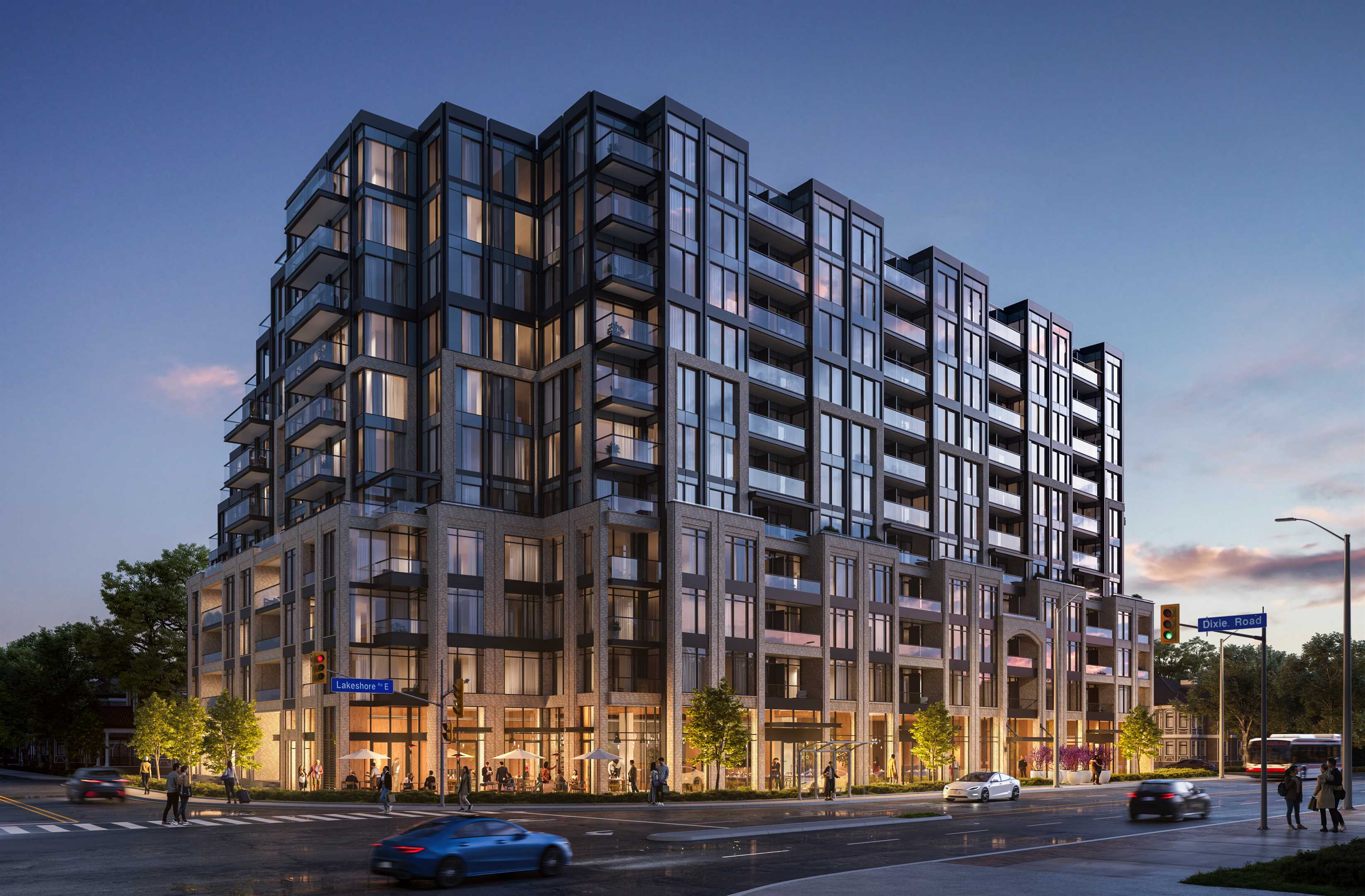 Exhale Condos exterior hero view